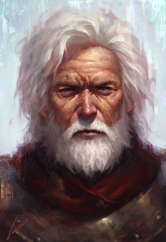 Lore Vault | sandru the scarred realm character portrait | JG Backus Hard Magic System Martial Arts Battle Technical