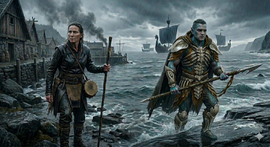 Lore Vault | the coastal people fantasy tribes cover art.jpg | JG Backus the coastal people fantasy tribes cover art.jpg - Grimdark Dark Fantasy