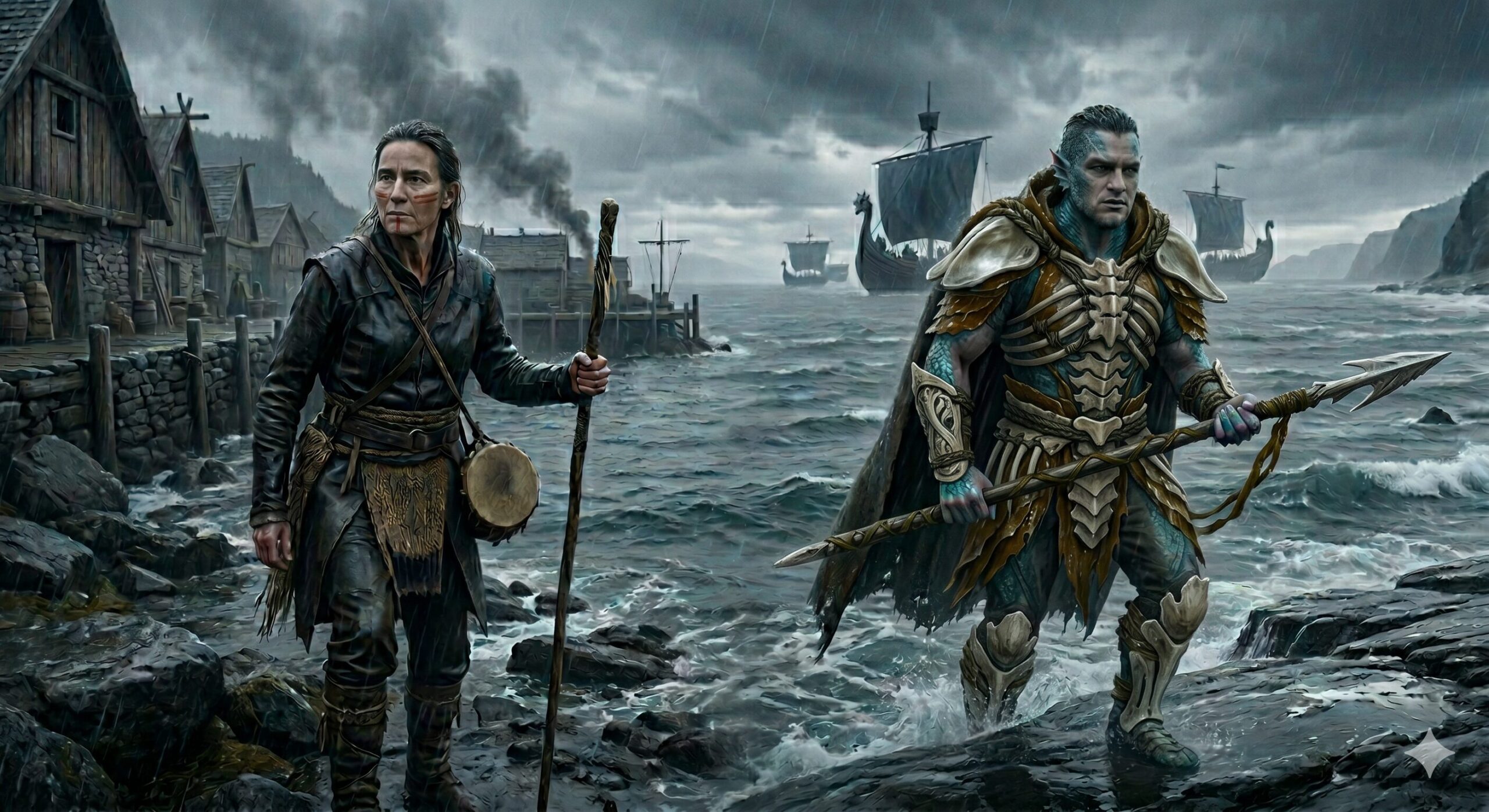 The Coastal People | the coastal people fantasy tribes cover art.jpg | JG Backus The Coastal People